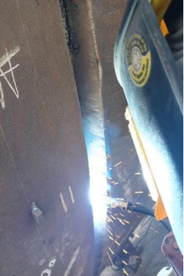 FCAW Root Weld Result