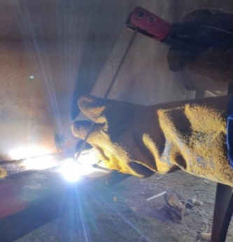 SMAW Root Weld